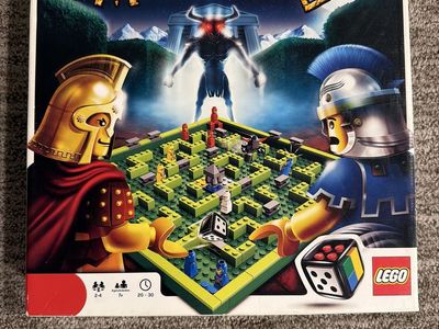 LEGO Minotaurus Board Game (3841) - Complete with Minifigures & Dice - Ages 7+