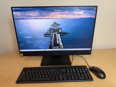 Dell Optiplex 5490 All In One with a 24 Inch Screen and Windows 11