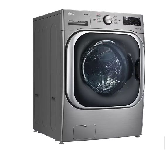 LG WM8980HVA 5.2 Cu. Ft. Mega Capacity Smart Front Load Washer 1622966 #88788