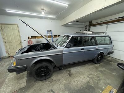 1990 Volvo 240 wagon ls swap project