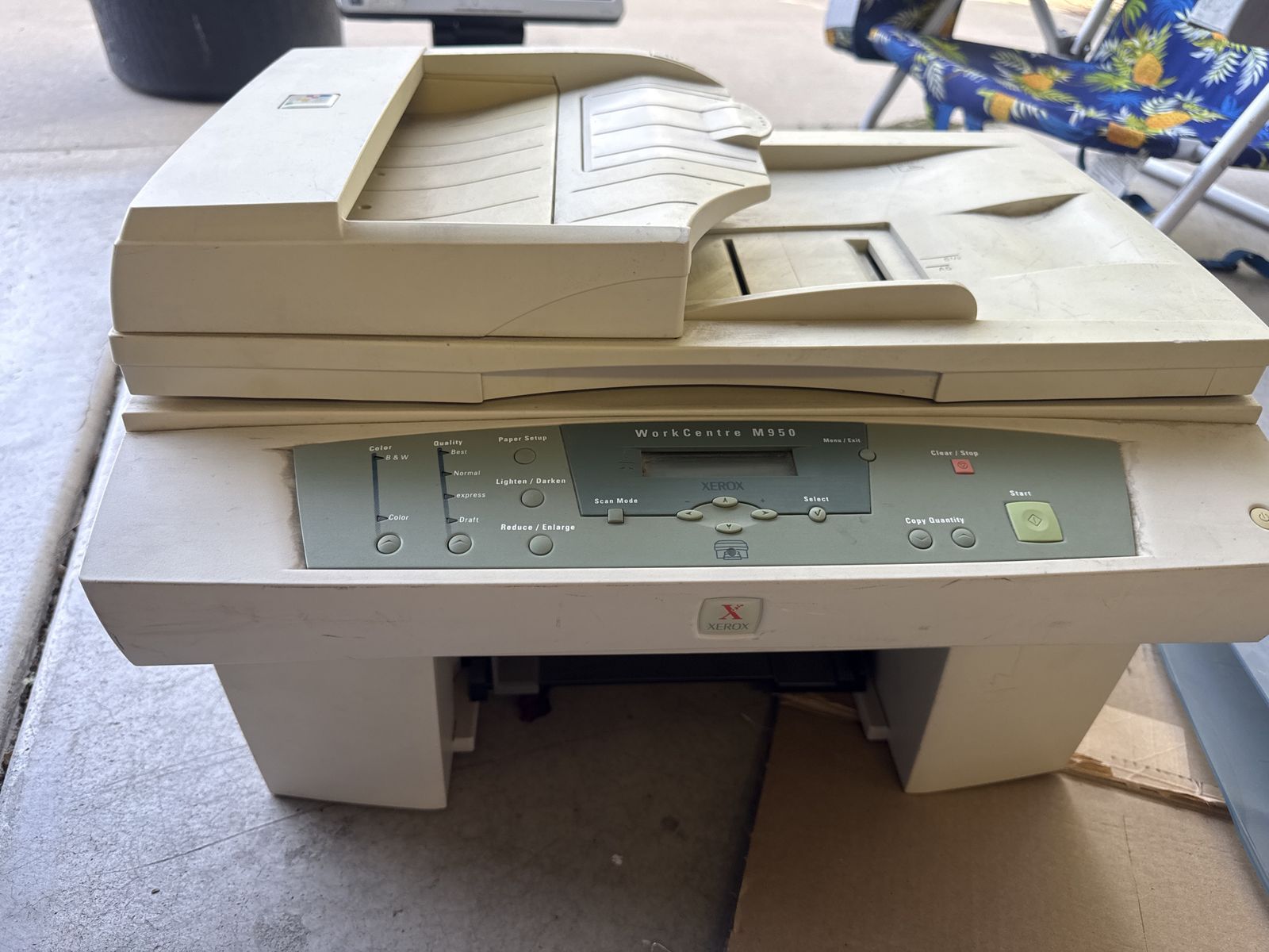 Xerox WorkCentre M950 All-in-One Printer/Copier/Scanner - Used, Good Condition