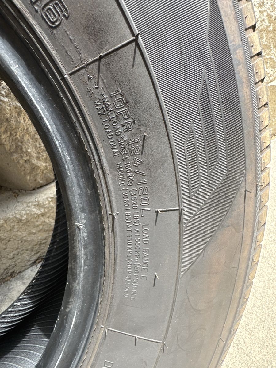 FOUR ST/235/80T/16 Load Range E ( 10ply)