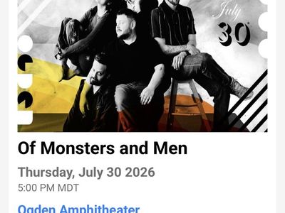 Of Monsters and Men - 1 ticket