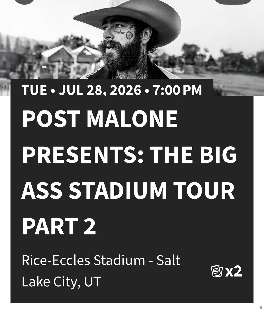 Post Malone and Jelly Roll concert