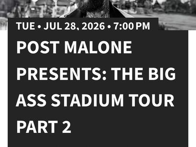 Post Malone and Jelly Roll concert