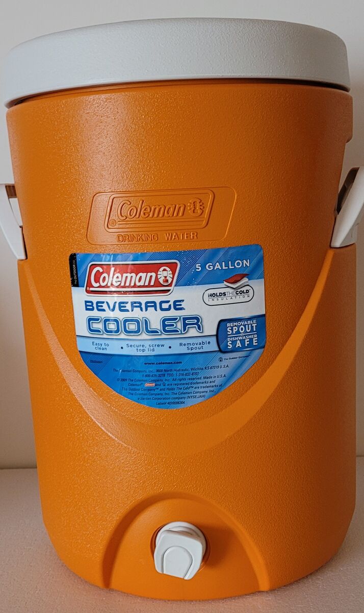Coleman 5 gallon beverage cooler