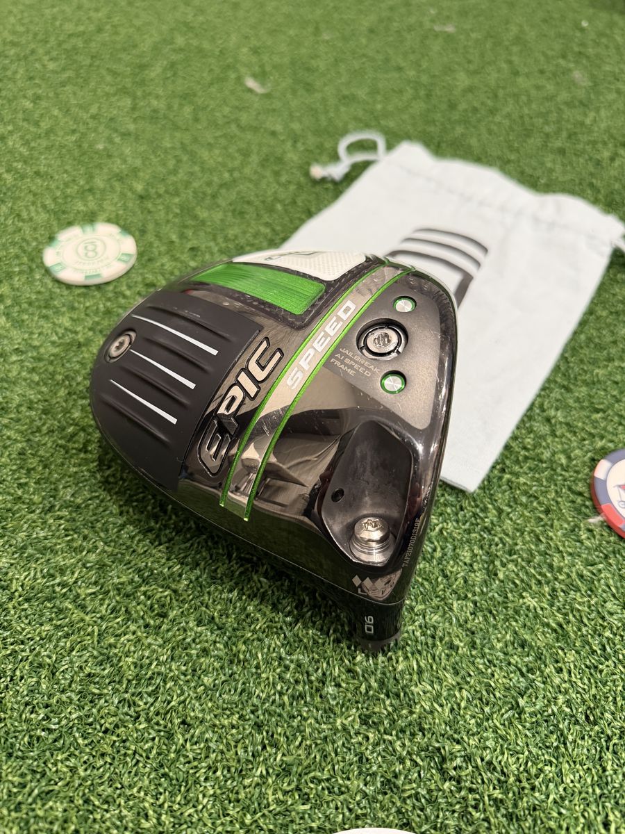 Callaway Epic Speed Triple Diamond LS 9* Driver Head Only Excellent