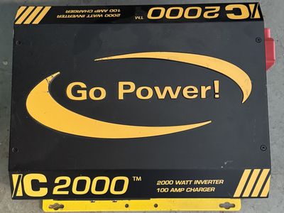 Go Power! IC 2000 GP-IC2000-12 2000W Inverter / 100 Amp Charger - $300 OBO
