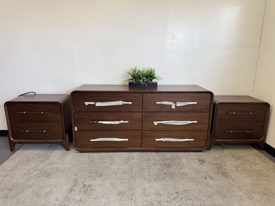 NEW COSTCO DRESSER AND NIGHT STAND SET