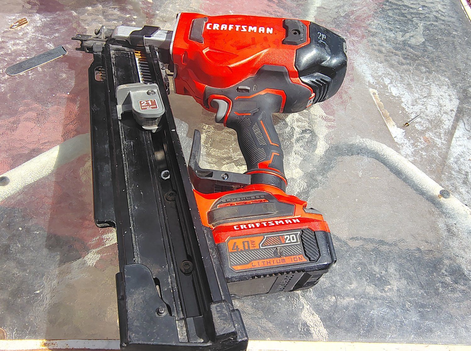 Craftsman V20 Brushless RP 21-Degree Framing Nailer