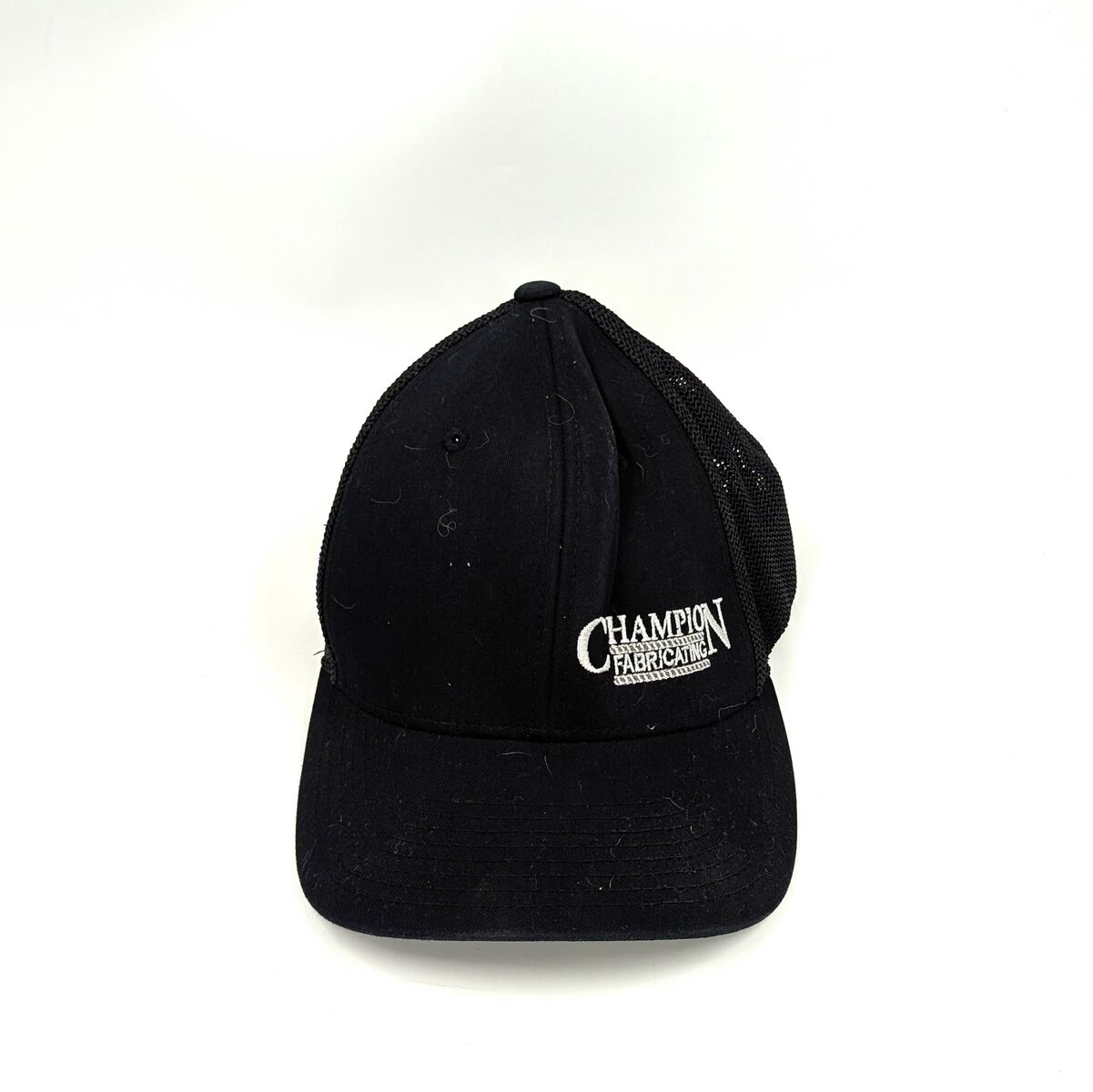 Champion Fabricating Black Trucker Hat