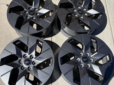 2025 Ford F-150 Lightning OEM 20” Wheels – Set of 4 – Like New