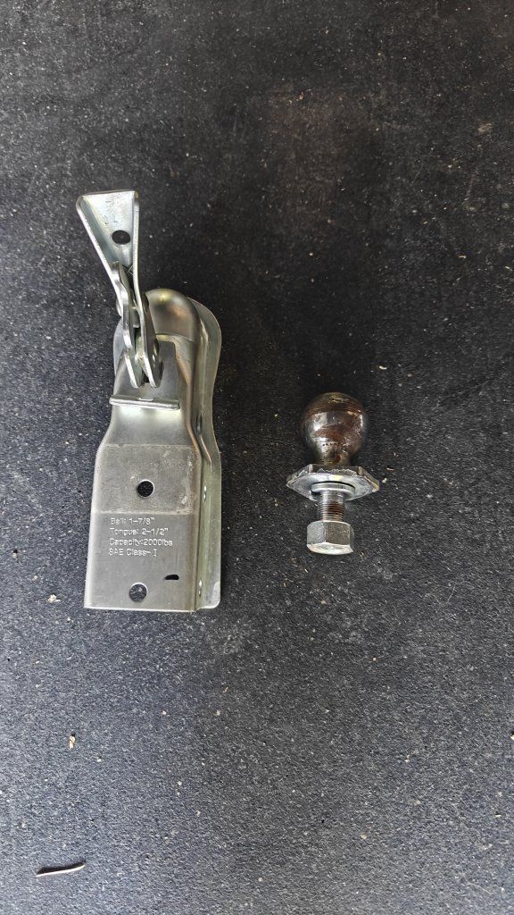 1 7/8" coupler and ball