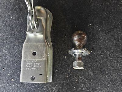 1 7/8" coupler and ball
