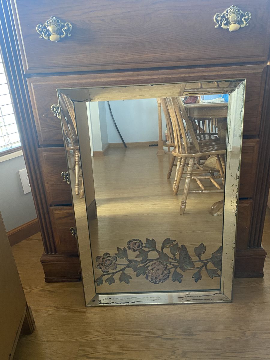 Antique mirror