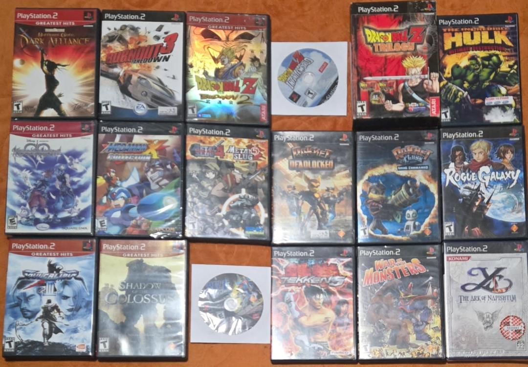 Ps2 game bundle including Shadow of Colossus! Trades considered!