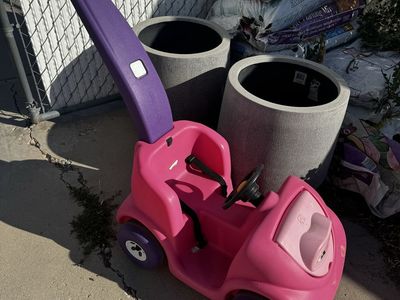 FREE- Step2 Pink Push Around Buggy Toddler Ride-On Car with Handle