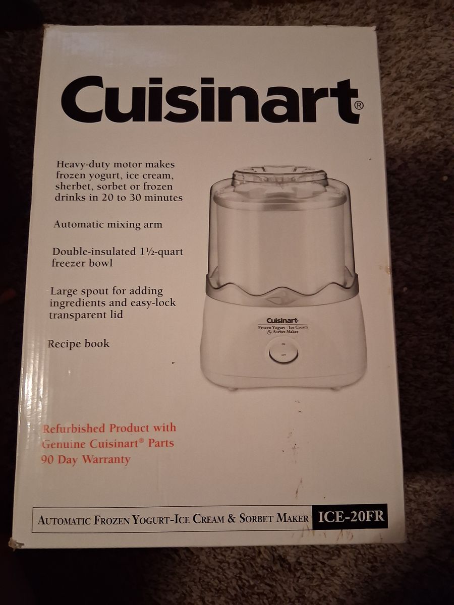 Cuisinart Ice cream maker