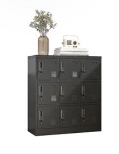 Black Metal Lockers 9
