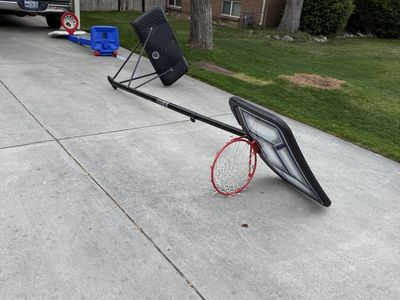 Free basketball hoop