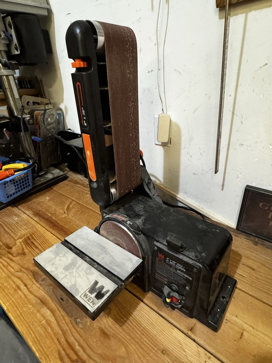 WEN 6502T 4” x 36” Belt / 6” Disc Sander