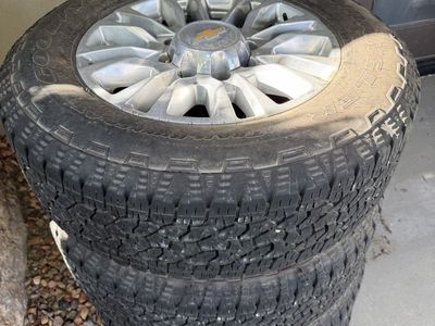 2022 Chevrolet Silverado 3500HD Stock Tires and Wheels