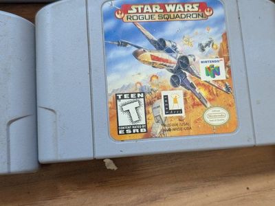 Star Wars Rogue Squadron Nintendo 64 N64 Game Cartridge Used