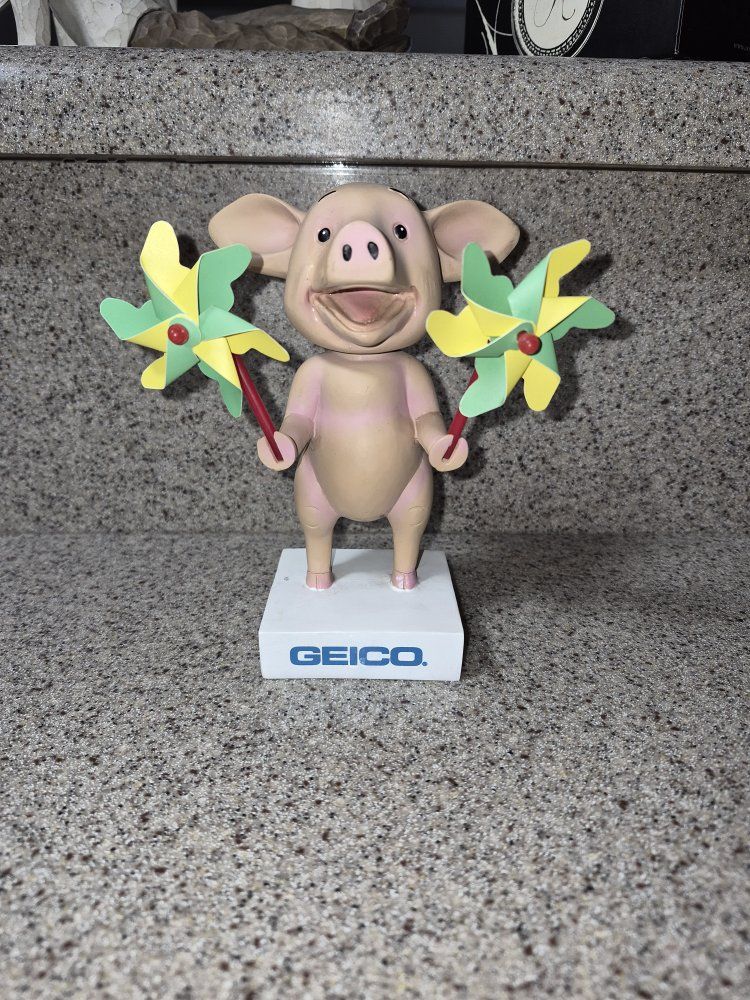 Geico Pig Bobblehead Collectors Edition 2013