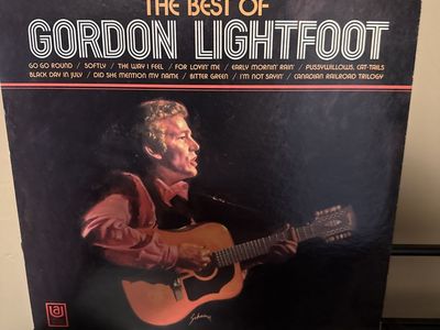 The Best of Gordon Lightfoot Vinyl LP Record (UAS 6754 Stereo)