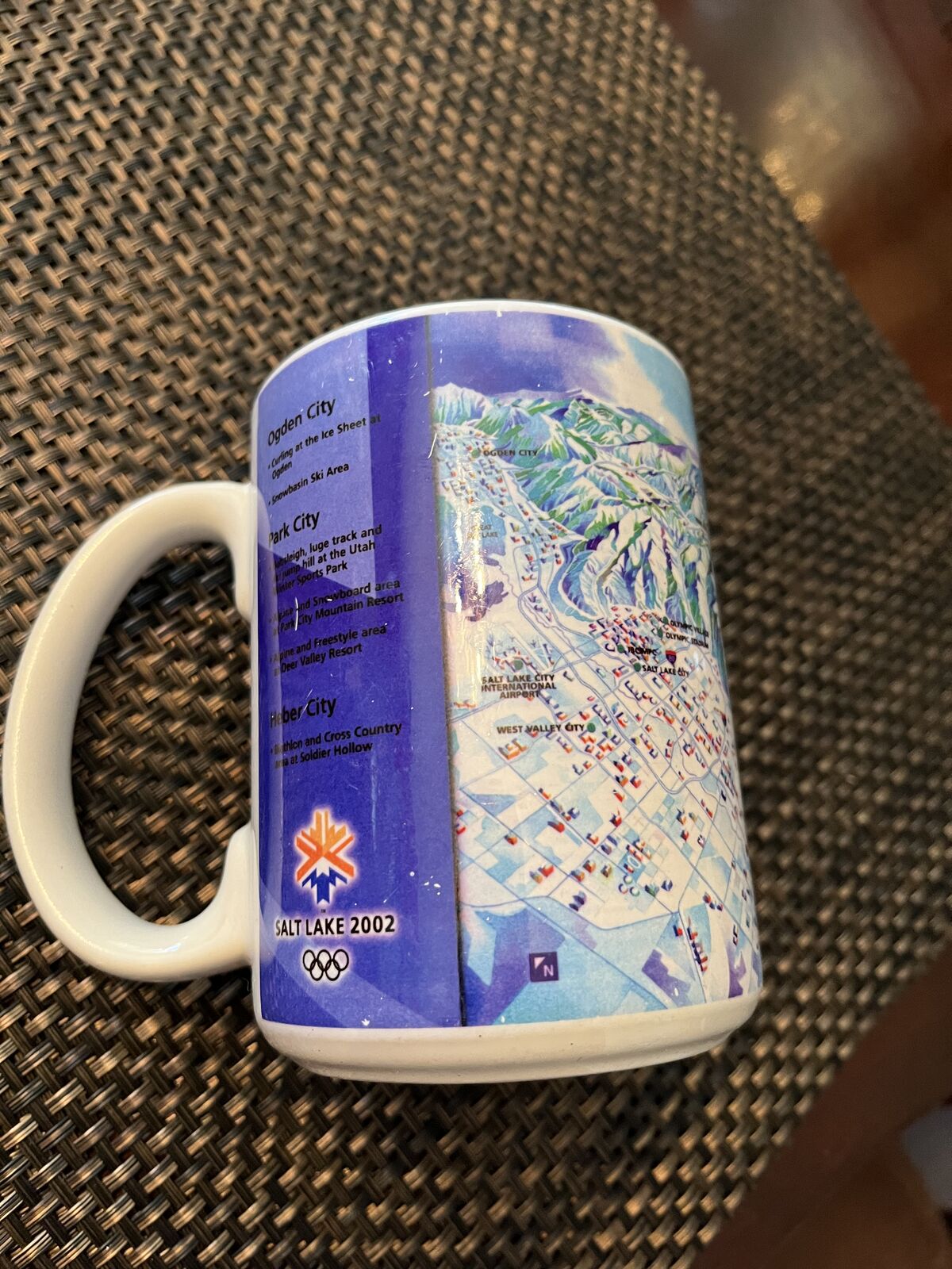 Collectible Olympic mug and keychain