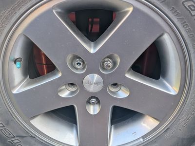 jeep wheels 5x5 17" stock wheels have all 5