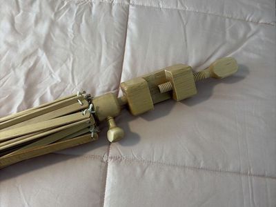 Wooden Yarn Swift Skein Winder Umbrella Style Craft Tool