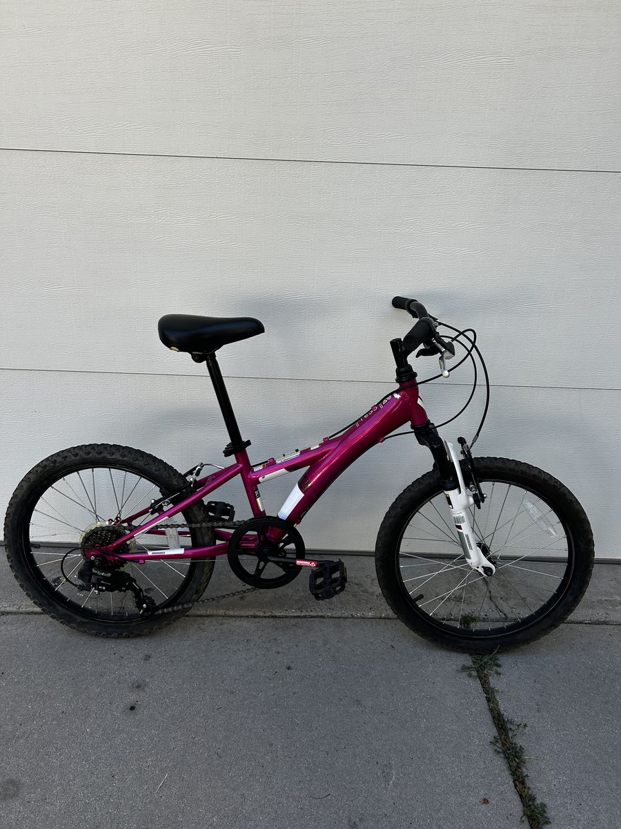Diamondback Bicycles Tess 20 Youth Girls 20" Wheel Mountain Bike, Pink
