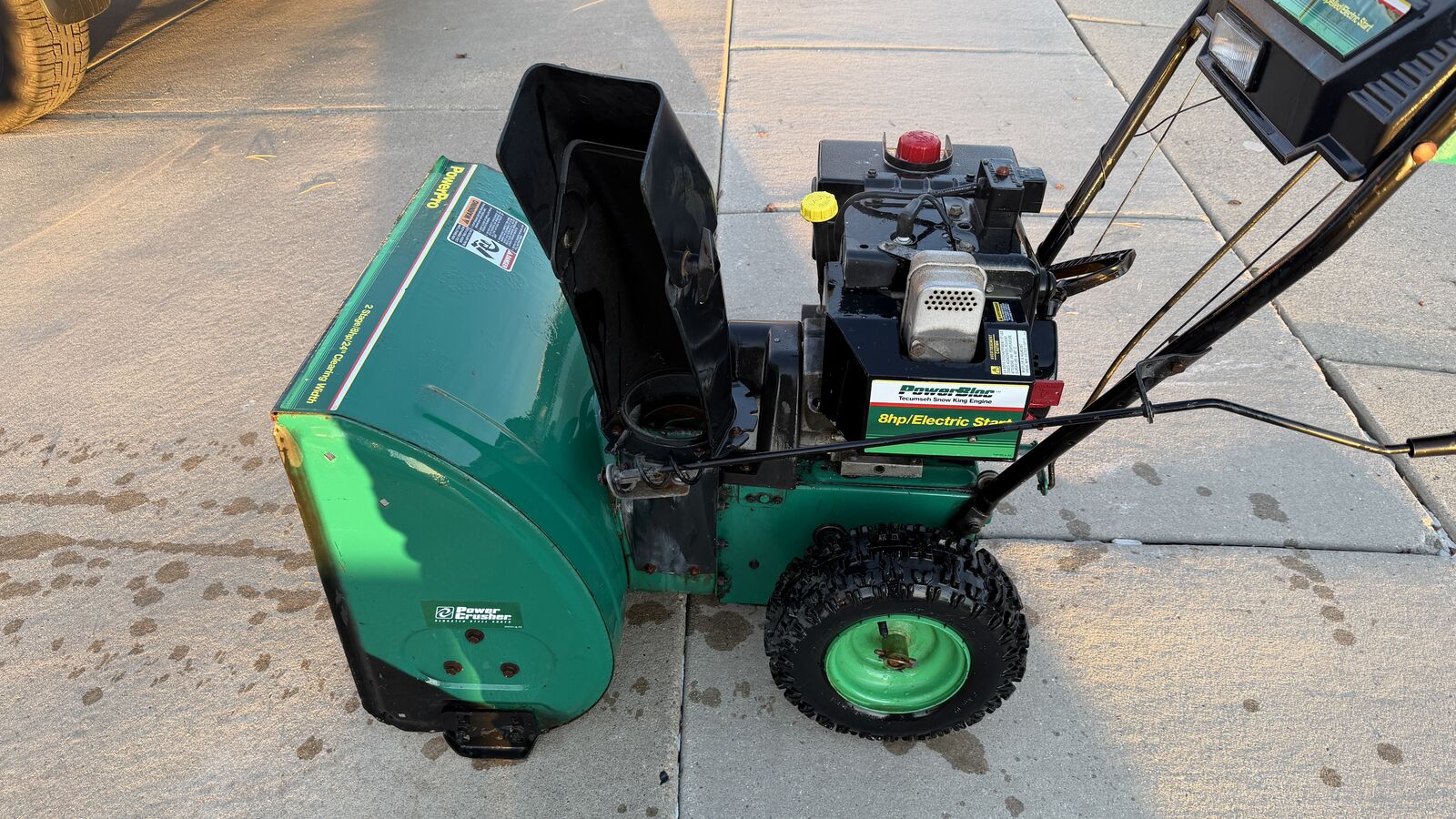 8 HP Snow blower 2 stage PowerPro