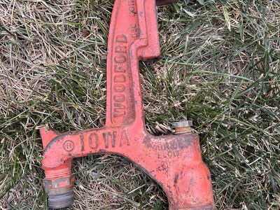 Bury Iowa Stainless Steel Freezeless Yard hydrant