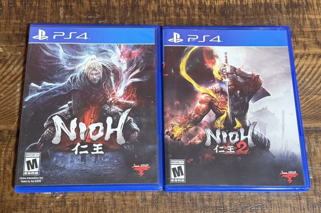 NIOH 1 & 2 - PS4 Games