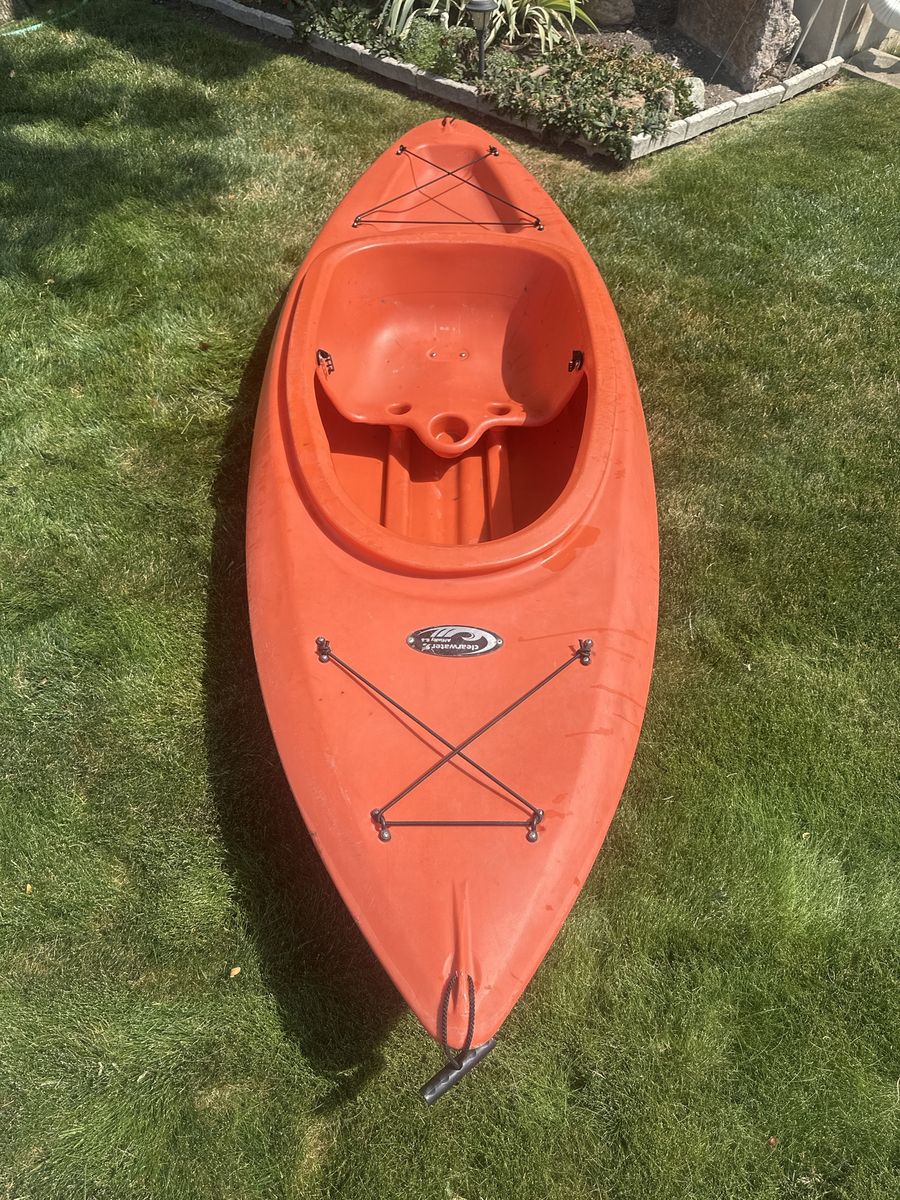 Clear Water Affinity 8.6 Sit-In Kayak - 8'6" Orange