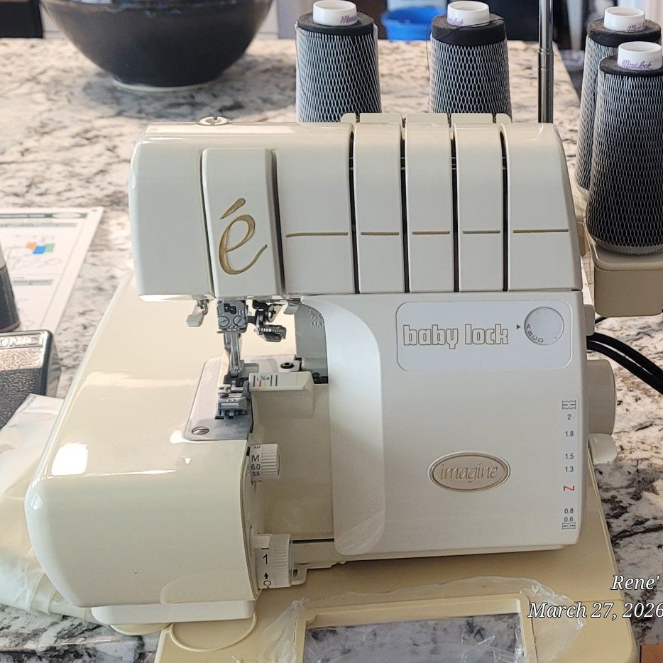 baby lock self threading serger