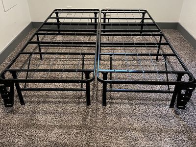 Black Metal Bed Frame