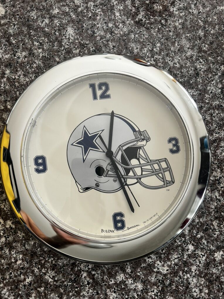 Cowboys Clock