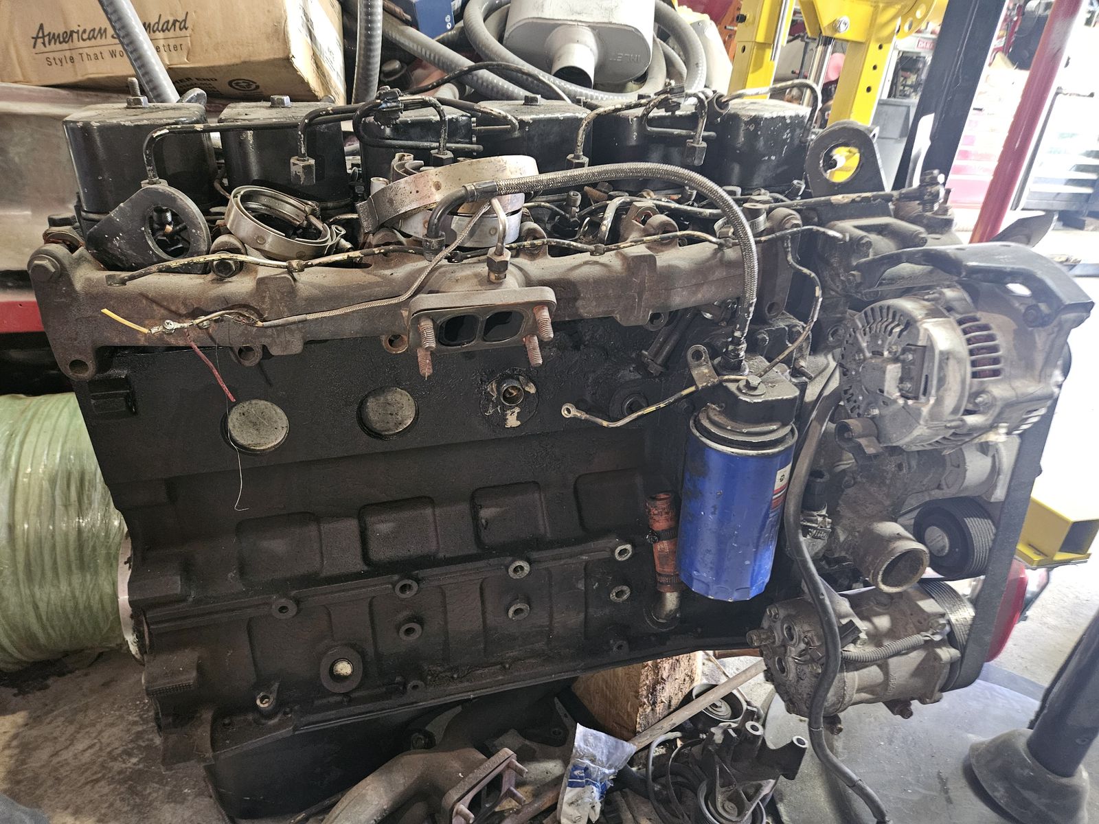 2 cummins 12v engine  p7100 engines