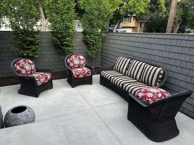 4-Piece Summer Classics Wicker Patio Set