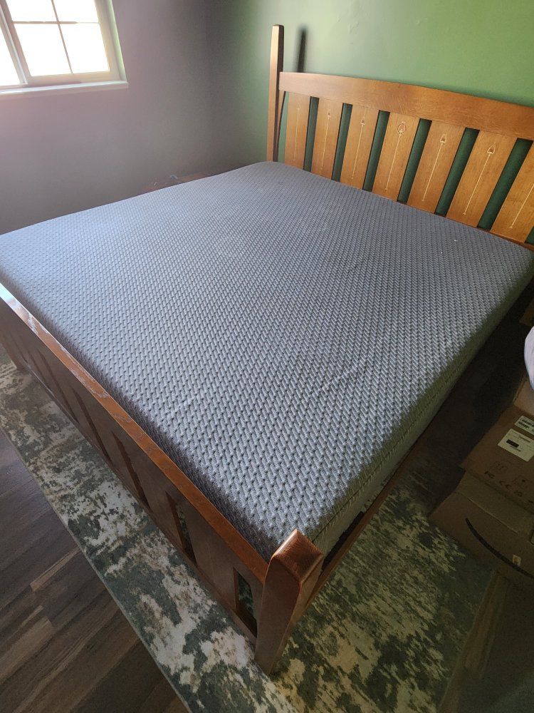 Stickley Harvey Ellis Mission Oak King BedFrame