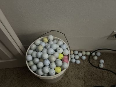 Freshly cleaned golf balls for sale $1 each