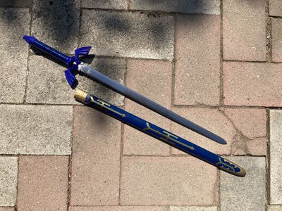 40" Legend of Zelda Master Sword Steel Replica - Used