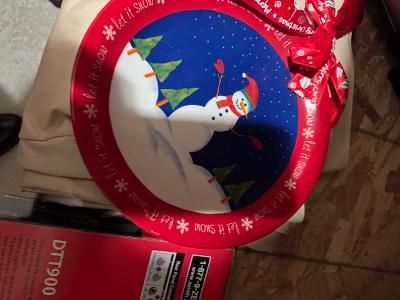 decorative holiday plate