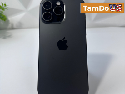 iPhone 15 Pro Max | 256GB | Black Titanium | Unlocked