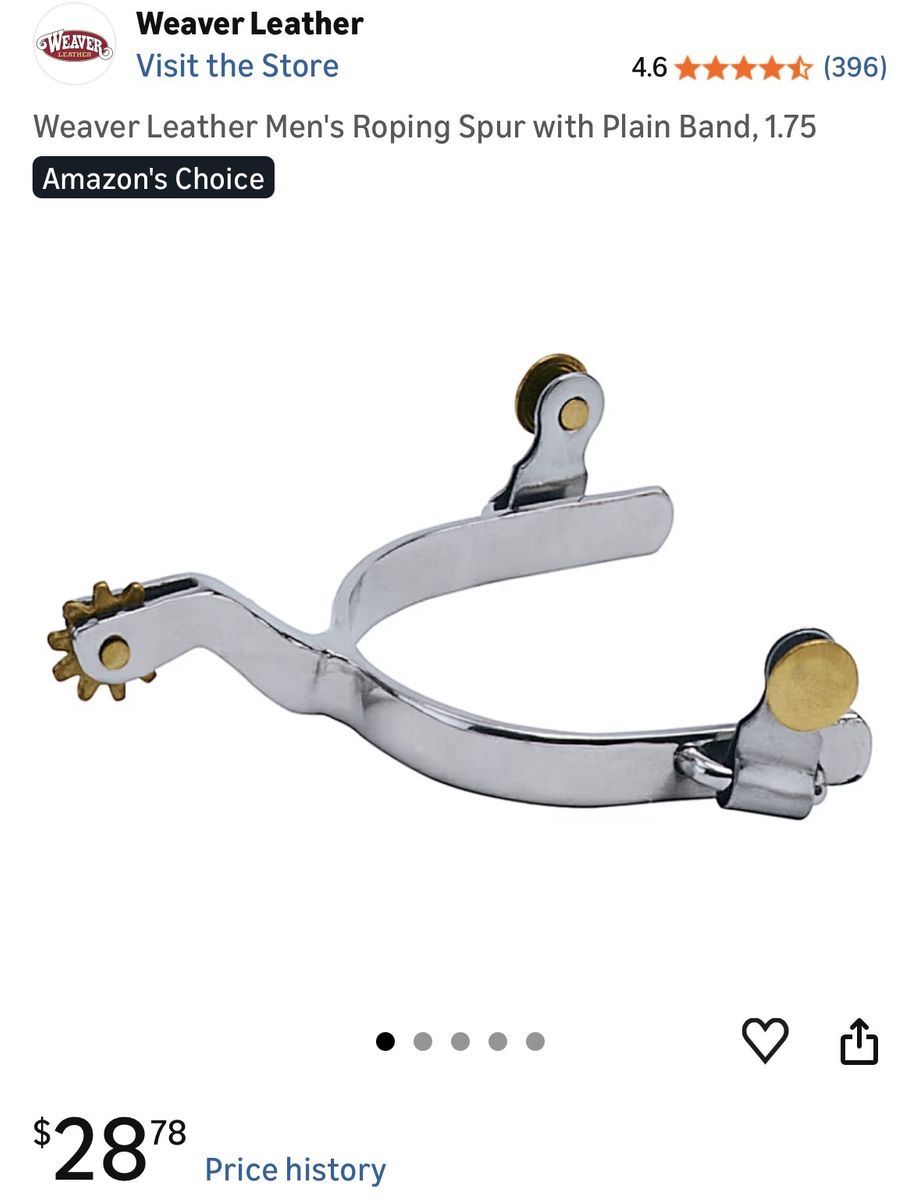 Horse spurs/straps