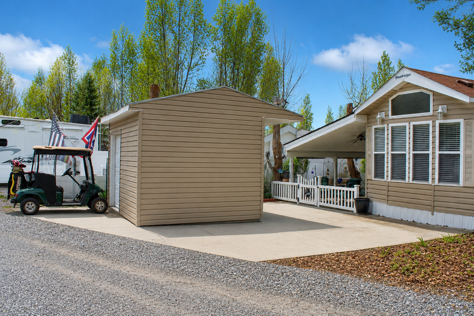 Wyoming Park Model/Tiny Home Retreat Near Golf Course