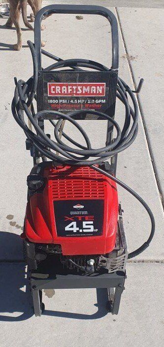 Craftsman 4.5 hp Pressure Washer